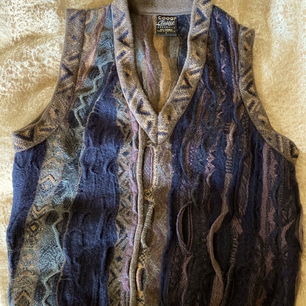 Men’s Coogi cashmere sweater